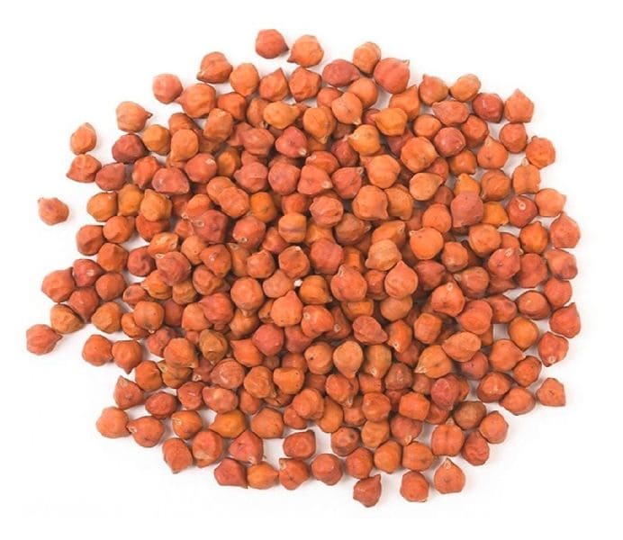 Desi chickpeas after cleaning