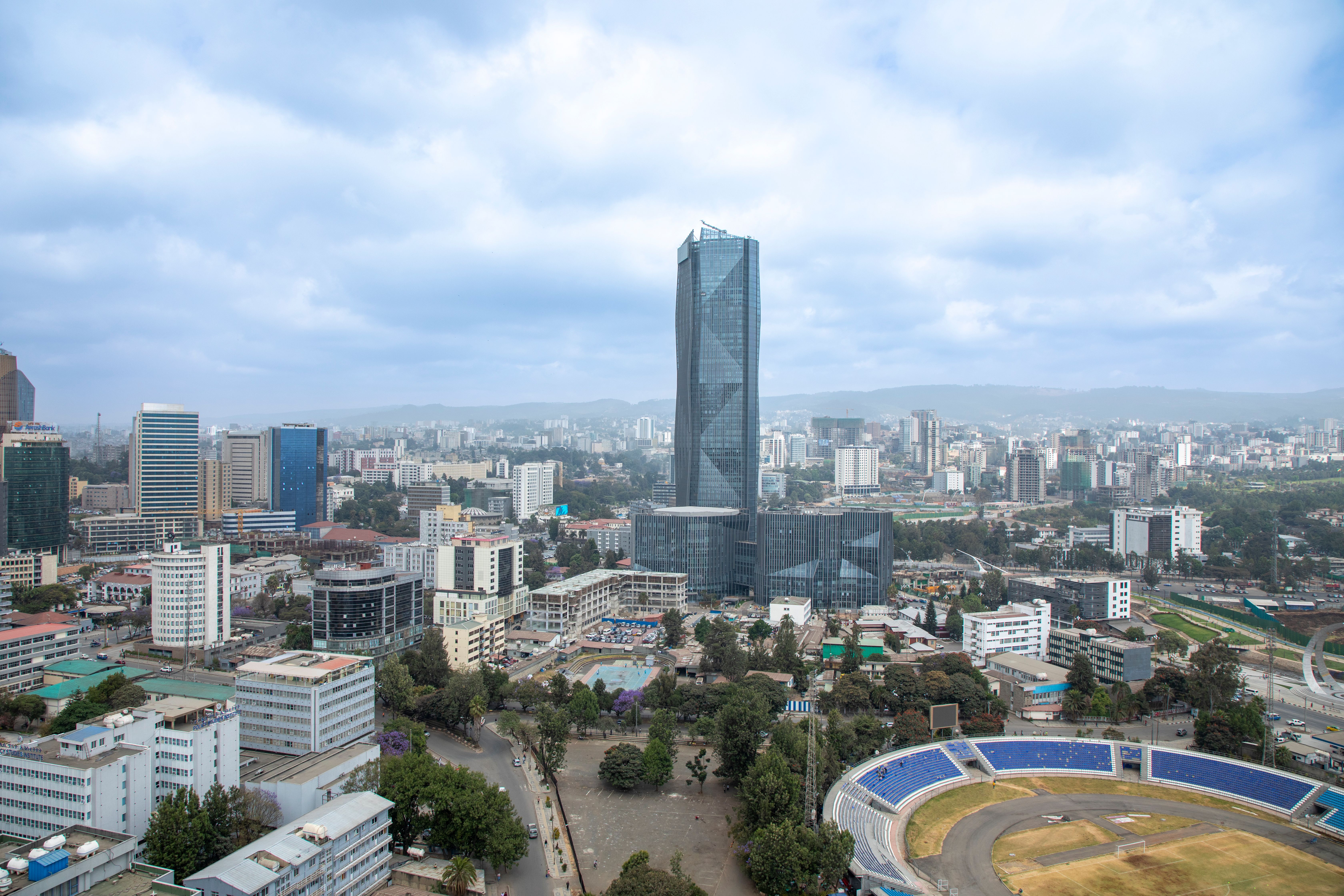 The L&B General Trading office in Addis Ababa