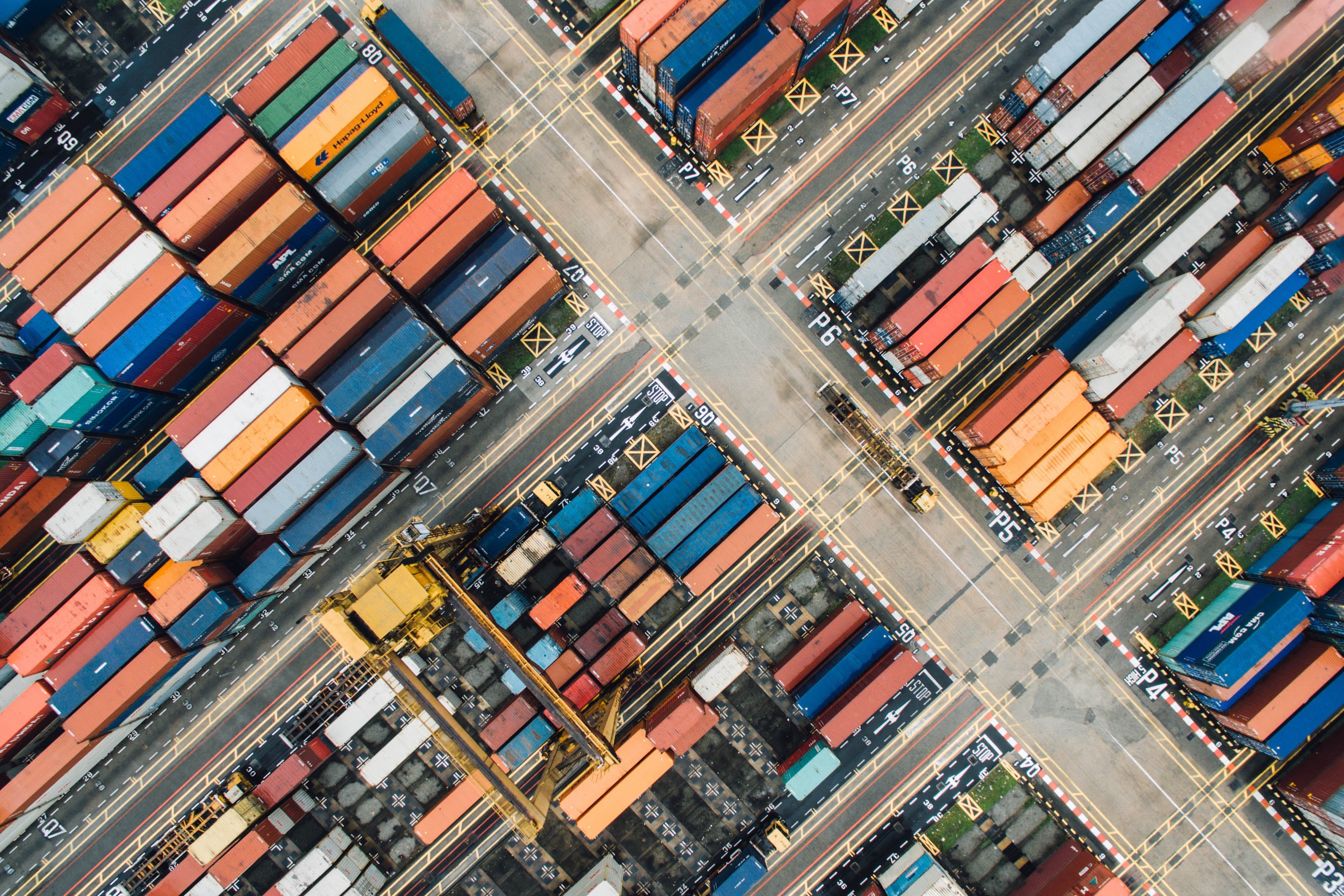 Containers being sealed for the Djibouti corridor