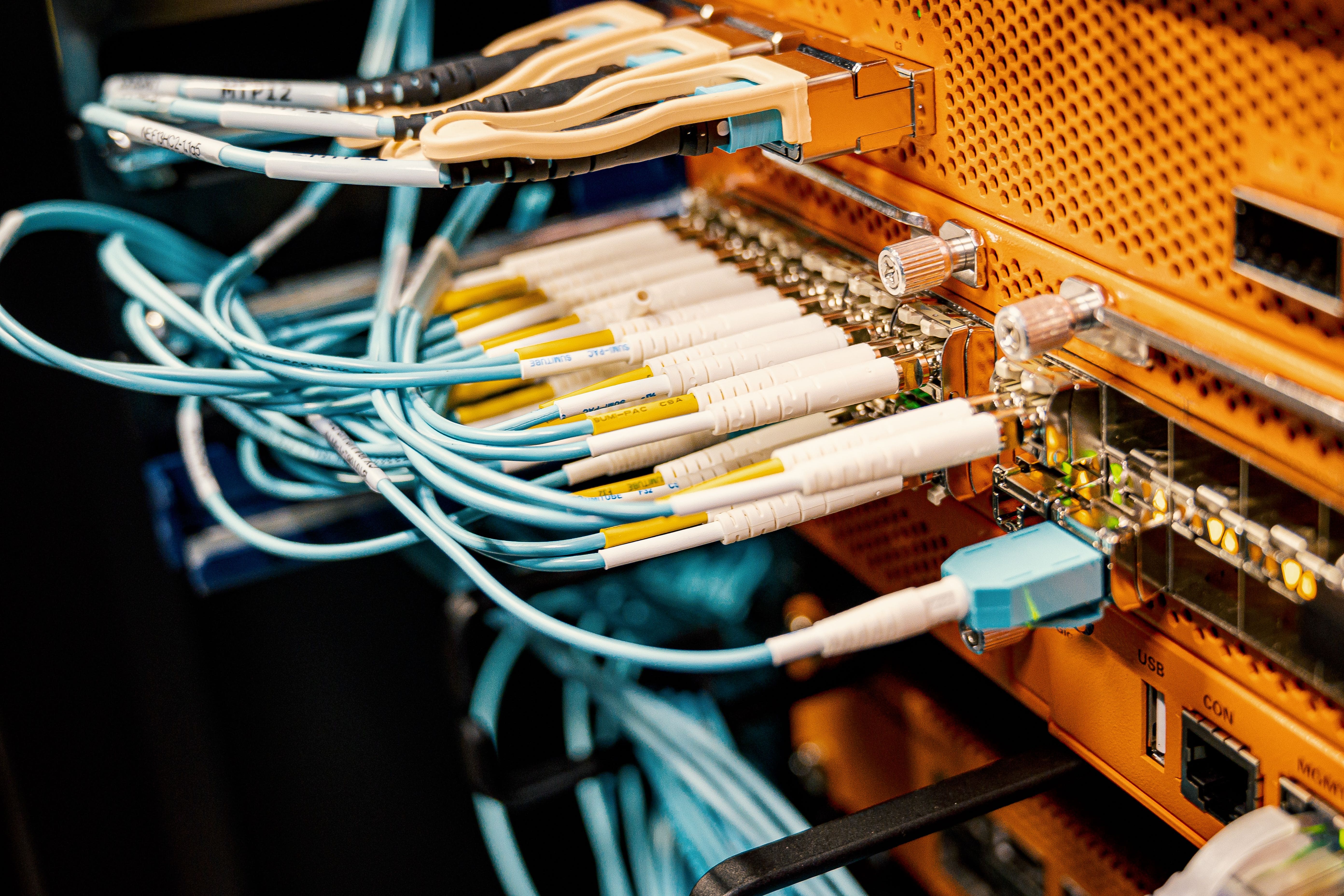 Networking and computing equipment prepared for institutional delivery